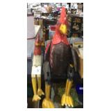Country Chicken - Wood Shelf Sitters