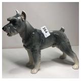 Ceramic Welsh Terrier Type Dog  9 1/2" Tall