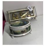 2 Music Boxes - One Has 3 Songs