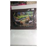Matted Copy of Thomas Kinkade & Disney - 7 Dwarfs