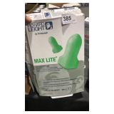 One box max lite earplugs