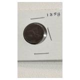 1858 Flying Eagle Cent