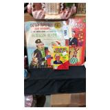 3 Captain Kangaroo Items- Book, Card Game, Record