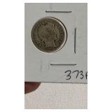 Rare Mint 909 Silver Barber Dime
