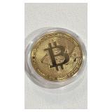 24k Gold Plated BIT Coin