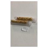 2 Vials of Oregon Gold Leaf Foil