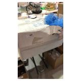 Box of blue hairnets