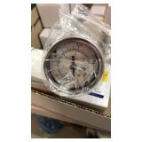 6    2" ss 160psi 1/4 back Liquid Gauge