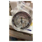 6    2" ss 160psi 1/4 back Liquid Gauge