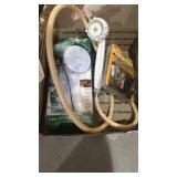 Showerhead deadbolt kit