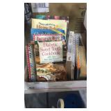 Assortment of diabetic cookbooks