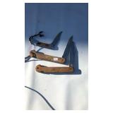 3 Folding Knives