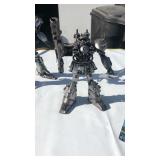 Warrior w/ Gun & Shield Made From Hardware