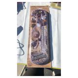 NIB Metal Thermometer w/ Picture of Deer