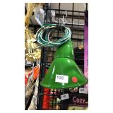 Vintage Hanging Green Light