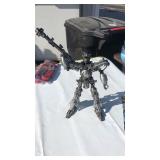 Armed Metal Man From Hardware  9 3/4" Tall Plus