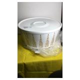 New Tupperware Treeful Tiding 4.3L Bowl & Lid