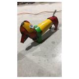 Metal Yard Art Item Display -Dachshund