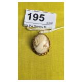 1/20th 12kGF Cameo Pin / Pendant