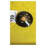 Signed Tole Painted Pin