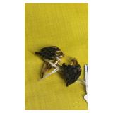 Pair of Black Eagles Cuff Links