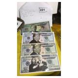 2016 Victory Note & 3 -2020 El-Elect Trump Notes