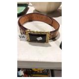 36" Belt & Buckle