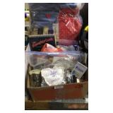 Partial Quilt & Sewing Supplies, Scarf Book &