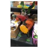 Metal Yard Art Item Display - Large Dog