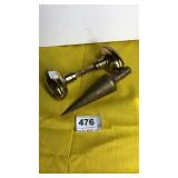 Vintage Door Knob and Plumb Bob