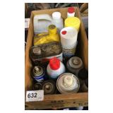 Auto Fluids in Wood Crate