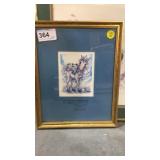 Lithograph by Jody Bergsma