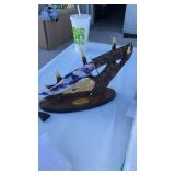 Wolf Display Knife with Stand