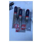 3  New  finishing Trowels