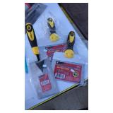 3 Pieces Trowl Set, 6" Bucket Trowl, 6" 8" Tape