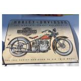 Metal Tin Sign Harley Davidson