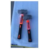 2     3lb Drill Hammer  & 3 Lb Sledge hammer