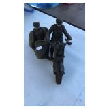 Cast Iron Motorcycle Small Display Piece