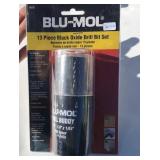 13 pc black oxide Drill Set