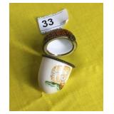 Acorn Trinket Box w/ Squirrel Design