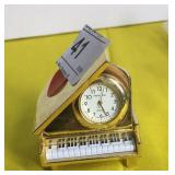 Brass Piano Clock