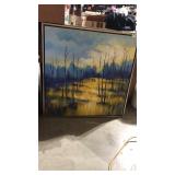 Large Woods Painting,   W42 X H42