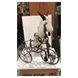 Metal Yard Art Item  W10X H22X L19