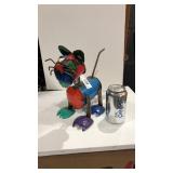 Metal Yard Art Item,  CAT  W6 X H10 X L10