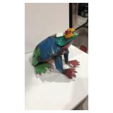 Metal Yard Art Item,FROG  W8 X H7 X D9