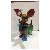 Metal Yard Art Item,. W8 X H12 X D9