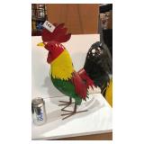 Metal Yard Art Item Display - Chicken