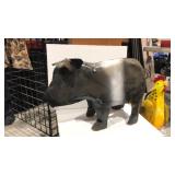 Metal Yard Art Item Display - Pig W10 X H15 X L24