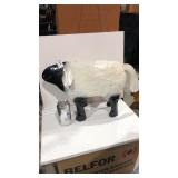 Metal Yard Art Item Display - Sheep W6 X H12 X L21