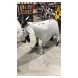 Metal Yard Art Item Display - Billy Goat